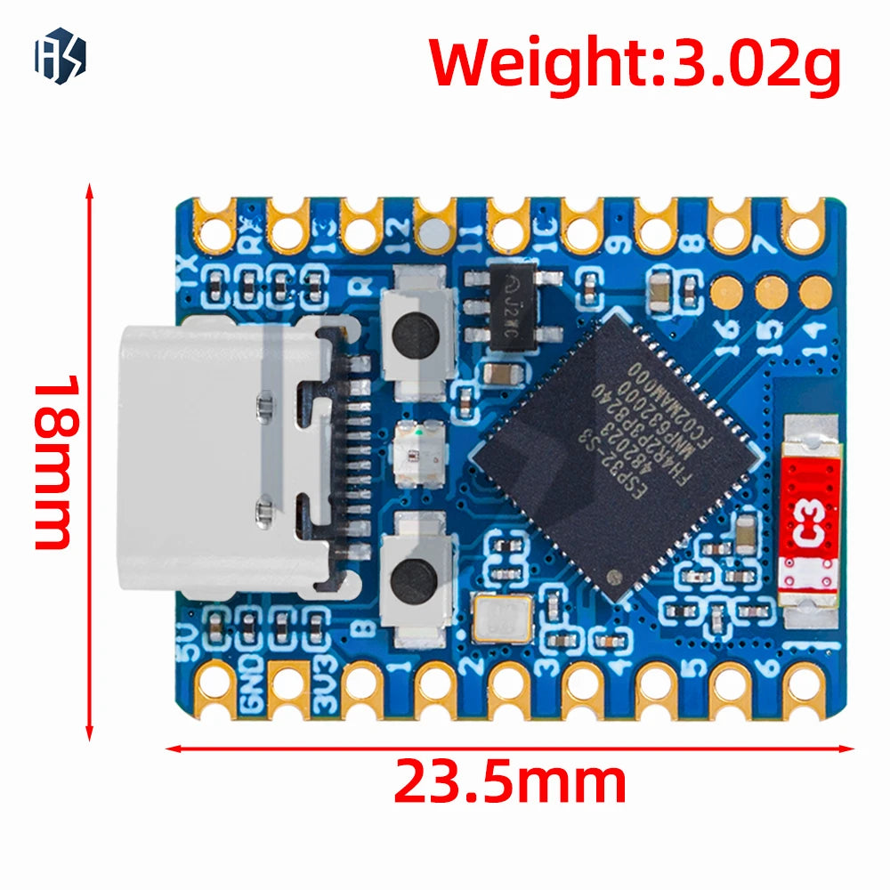 ESP32-S3-Zero 3 3v 5v Mini Development Board Wifi Bluetooth esp32 Zpaxo