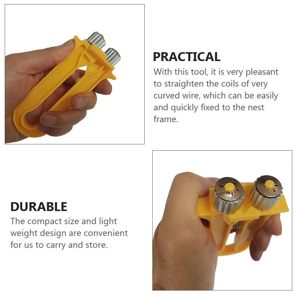2Pcs Beehive Frame Wire Tensioner Compact Lightweight Beekeeping Tool Wire Crimper Cable Tightener for Home Beekeeping Supplies Zpaxo