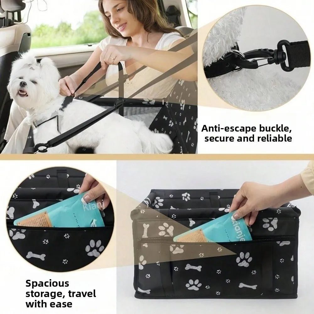 Waterproof Folding Pet Dog Carrier Pad Breathable Mesh Hammock Auto Zpaxo