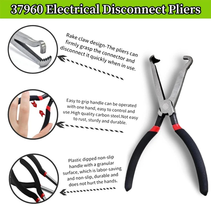 Disconnect Pliers for Electrical Connectors & Fuel Filters