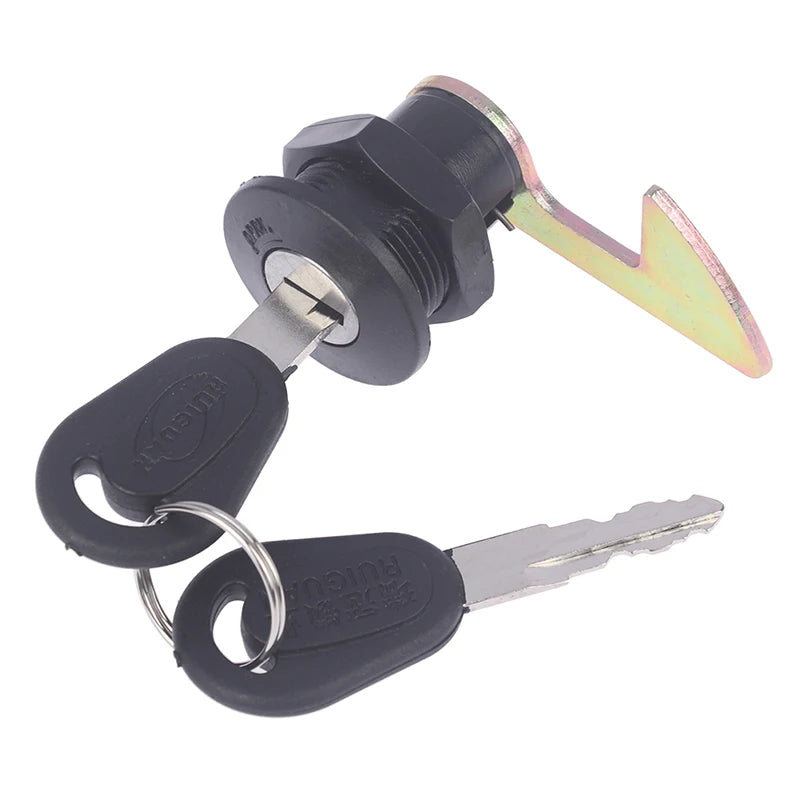 Motorcycle Scooter Rear Trunk Box Lock with 2 Keys – Metal