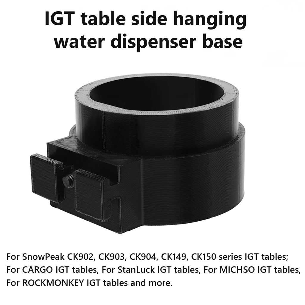 Hand Press Pump Mount Fit SnowPeak StanLuck MICHSO Igt Table Universal Water Pump Holder Lightweight for Home Office Camping Zpaxo
