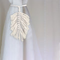 Cotton Curtain Tieback Hand-woven Rope Tie Holdback Valances