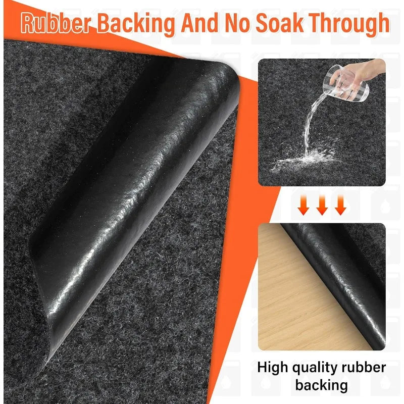 Reusable Waterproof Garage Oil Drip Mat – Anti-Slip Spill Pad