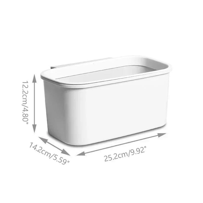 Large Capacity Home Bedside Hanging Basket Shelf Crib Storage Baby Diaper Bag Fence Table Box Baby Bedside Hanging Basket Hot Zpaxo Gray white