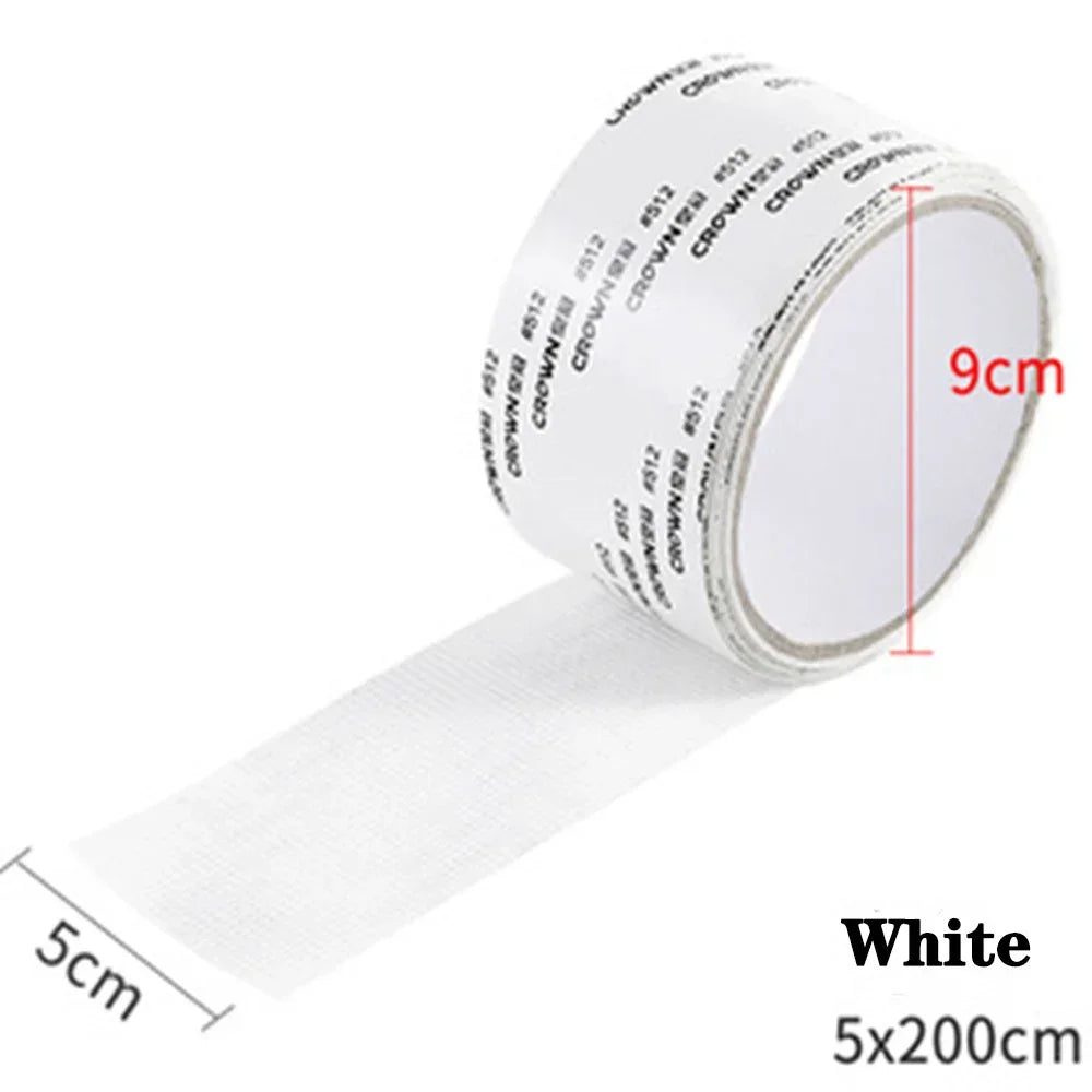1ps Easy-to-Apply Waterproof Window Screen Repair Tape – Keep Mosquitoes Out with Our Anti-Insect, Self-Adhesive Mesh Patch Zpaxo WHITE
