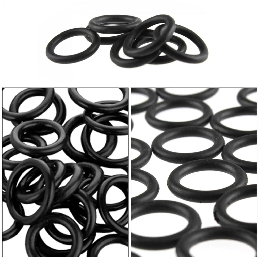 O Rings Kit 50pcs Plumbing Pressure O Rings Washer Sealing Washer for Plumbing Automotive and Faucet Repair Resist Oil and Heat Zpaxo