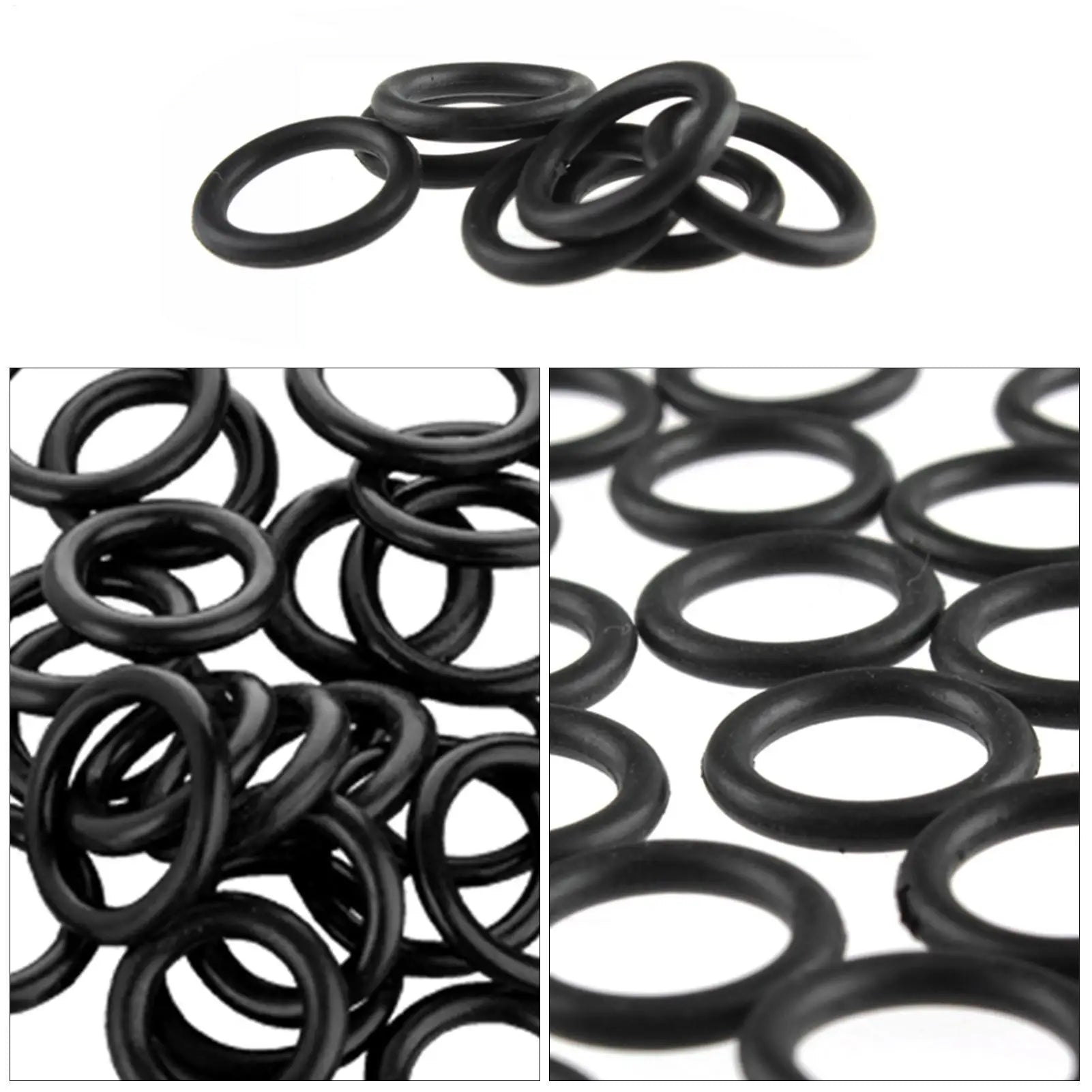 O Rings Kit 50pcs Plumbing Pressure O Rings Washer Sealing Washer for Plumbing Automotive and Faucet Repair Resist Oil and Heat Zpaxo
