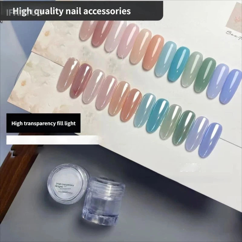 Nail Mirror Aurora Glitter Crystal Powder Bright Moonlight Pearl