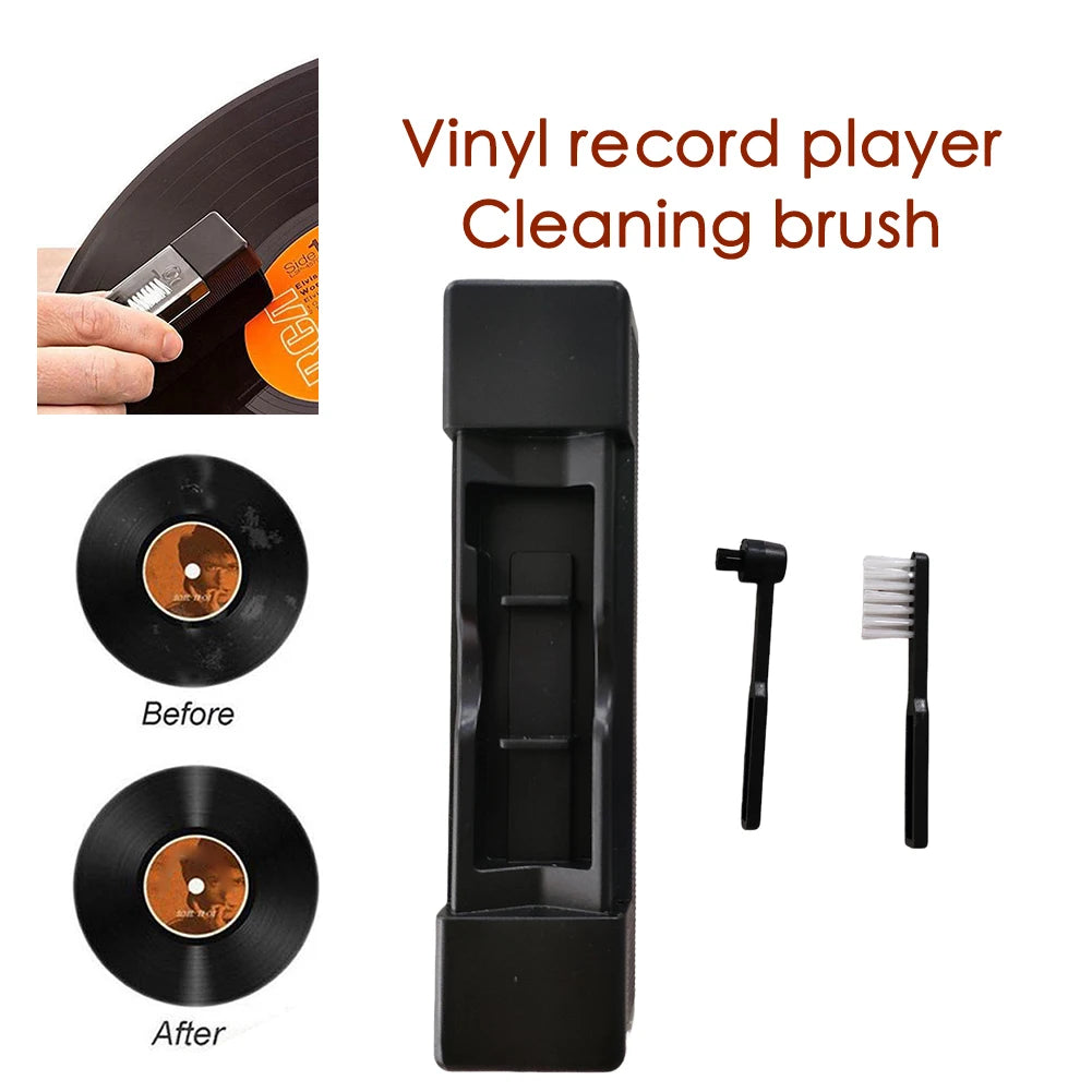 5- Vinyl Records Cleaner Anti Static Cleaning Brush Dust-remover LP