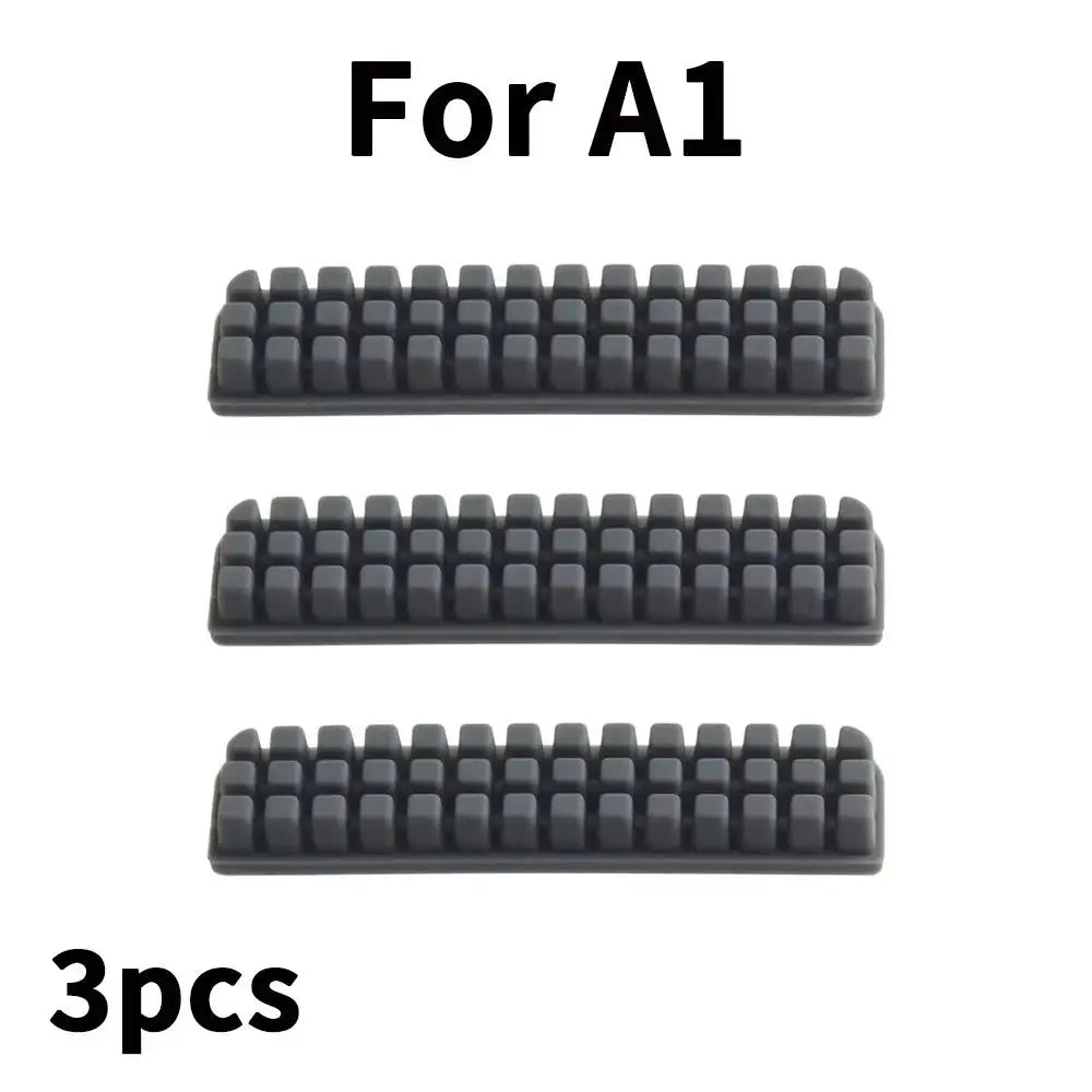 3/6/9/15pcs Nozzle Brush For Bambu Lab A1 / A1 Mini Wiper Silicone Brush Hotbed Mounted Scrubbers Cleaning Tool 3D Printer Parts Zpaxo 3pcs-for A1