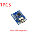 TP4056 5V 1A Lithium Battery Charging Board Module TYPE-C USB Interface Lithium Battery Charger Module Protection Dual Functions Zpaxo 1pcs