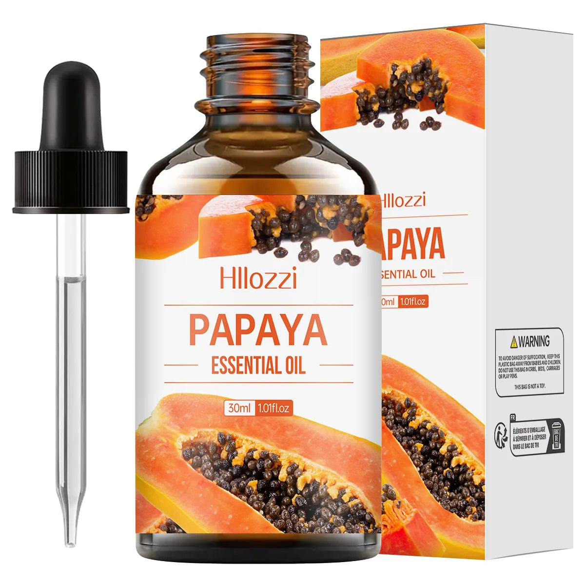 Papaya Essential Oil Hydrating Moisturizing Brightening Repairing Zpaxo PAPAYA 1PCS 30ml Fruit