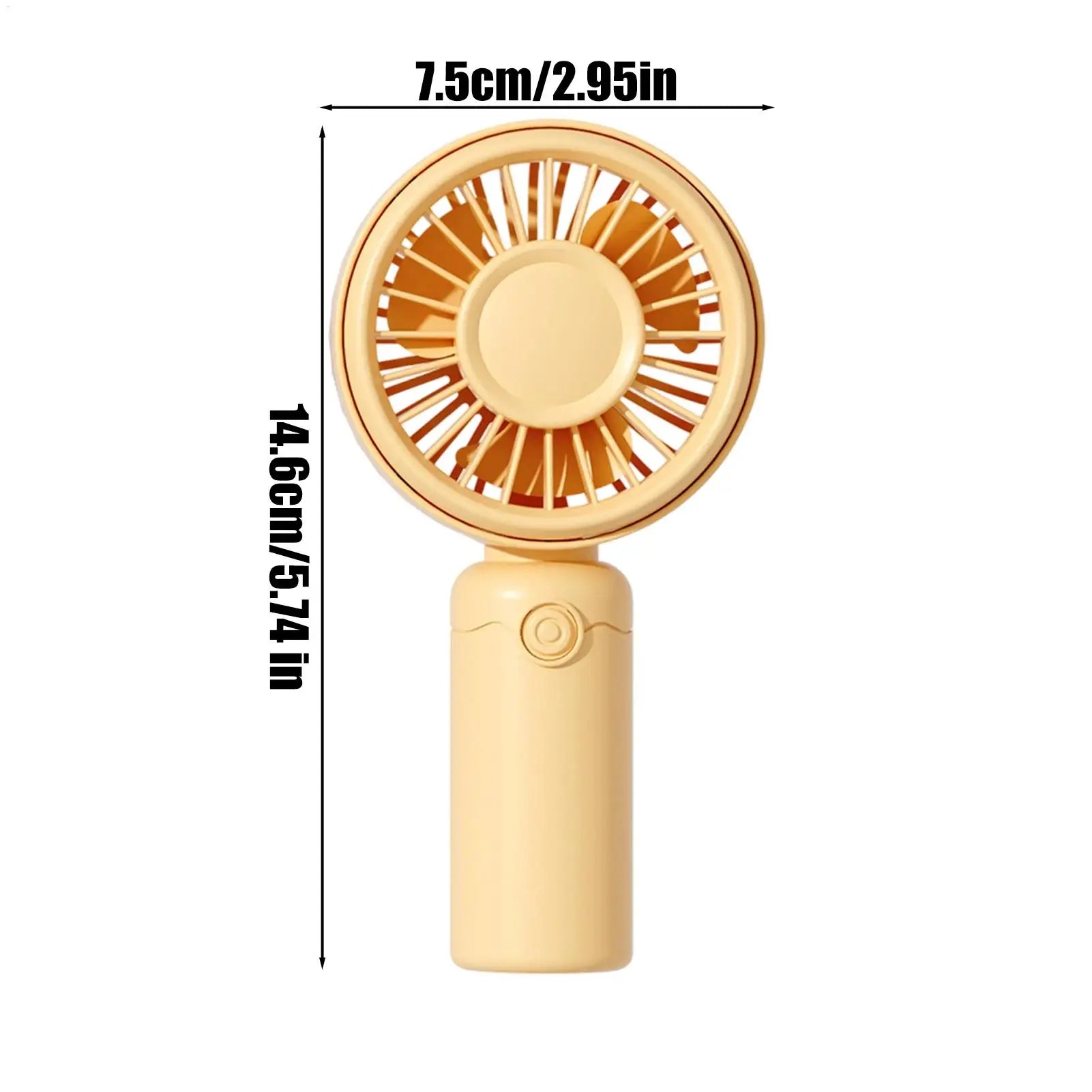 Outdoor Travel Mini Rechargeable Cooling Fan Portable Student