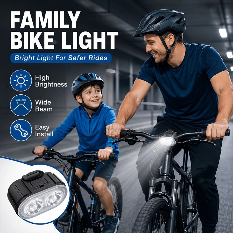 Heinast Bike Lighting Front and Rear Lights Bicycle Lamp Led Cycling Light Bike Flashlight for Bicycle Front Taillight Lantern Zpaxo