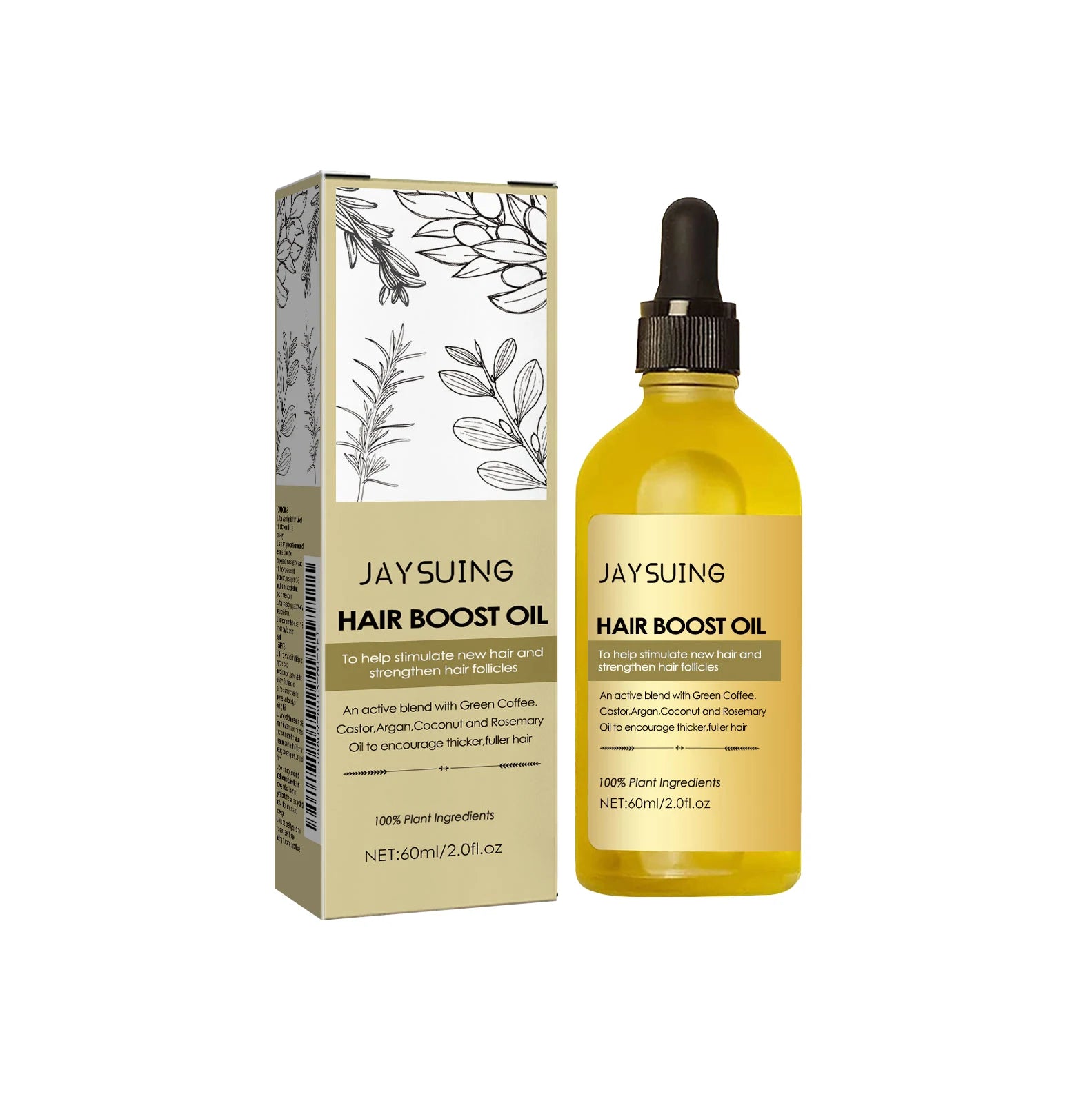 Rosemary Hair Growth Oil – Thicken, Strengthen & Regrow Hair Hair Growth Serum Zpaxo