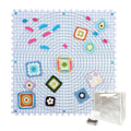 Blocking Mats For Knitting Square Crocheting Tool Crocheting Blocking Boards For Knitters Crocheters Fiber Artists Garments Zpaxo White China Mainland