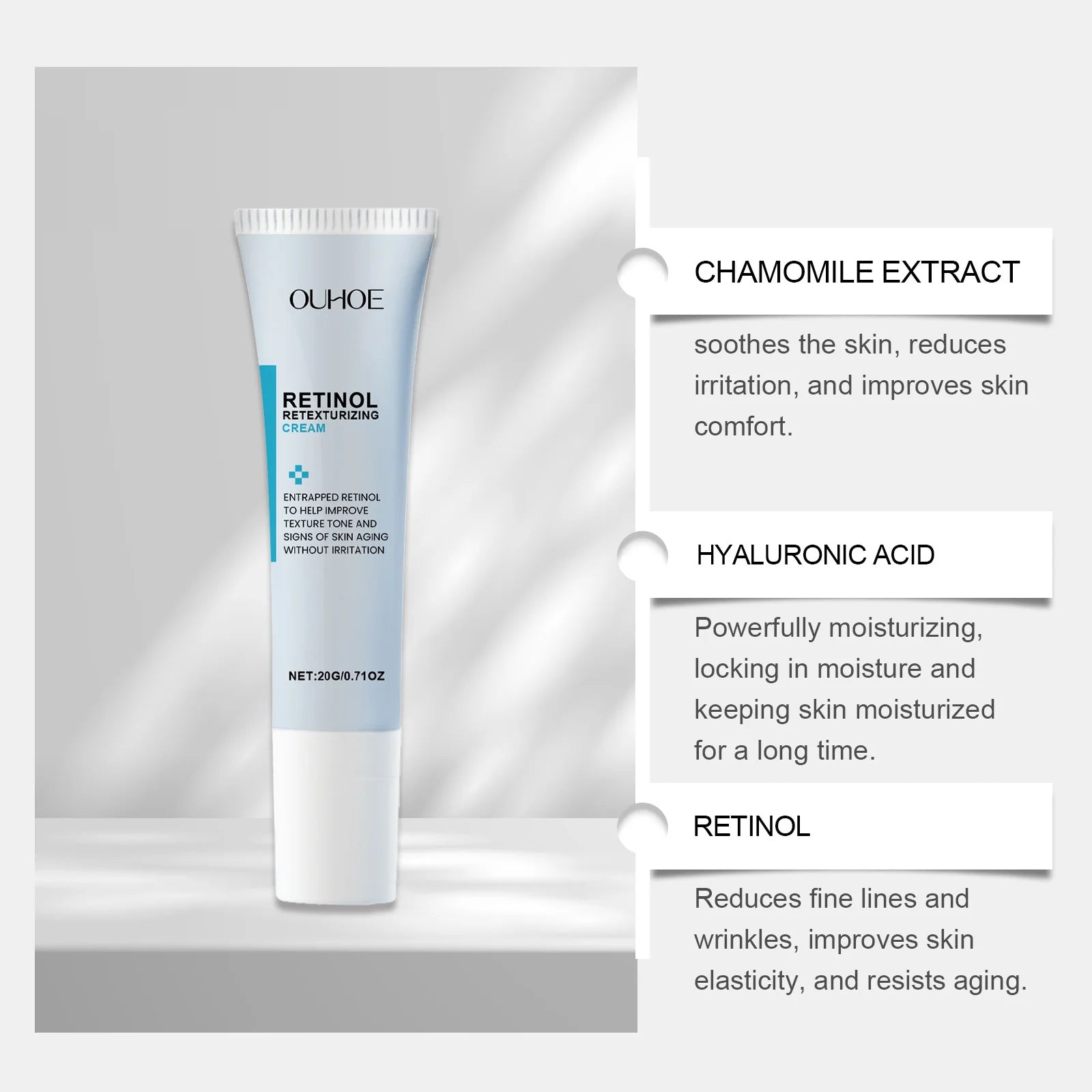 Retinol Wrinkle Removing Cream Firming Moisturizing Improve Dullness Zpaxo
