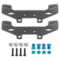 RC Car Carbon Front Rear Shock Tower Upgrade Parts Tamiya TT-02 TT02R