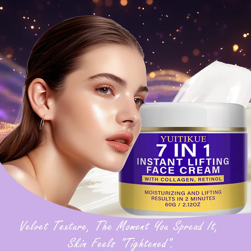 YUITIKUE 7-in-1 Lifting Cream – Collagen & Retinol Anti-Aging Anti-Aging Face Cream Zpaxo