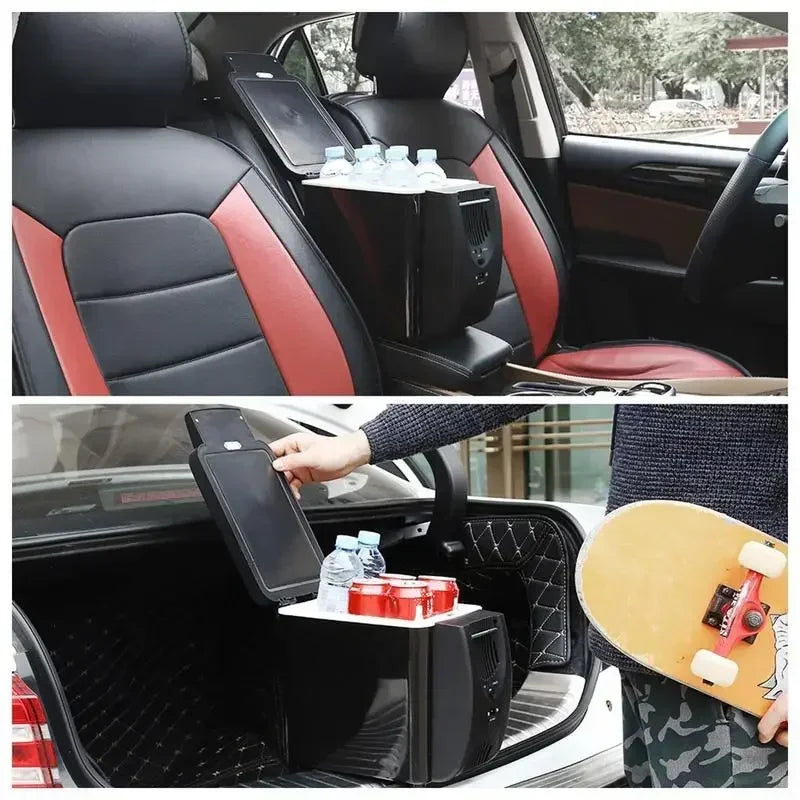 6L Portable Car Refrigerator 12V – Mini Cooler & Warmer Fridge