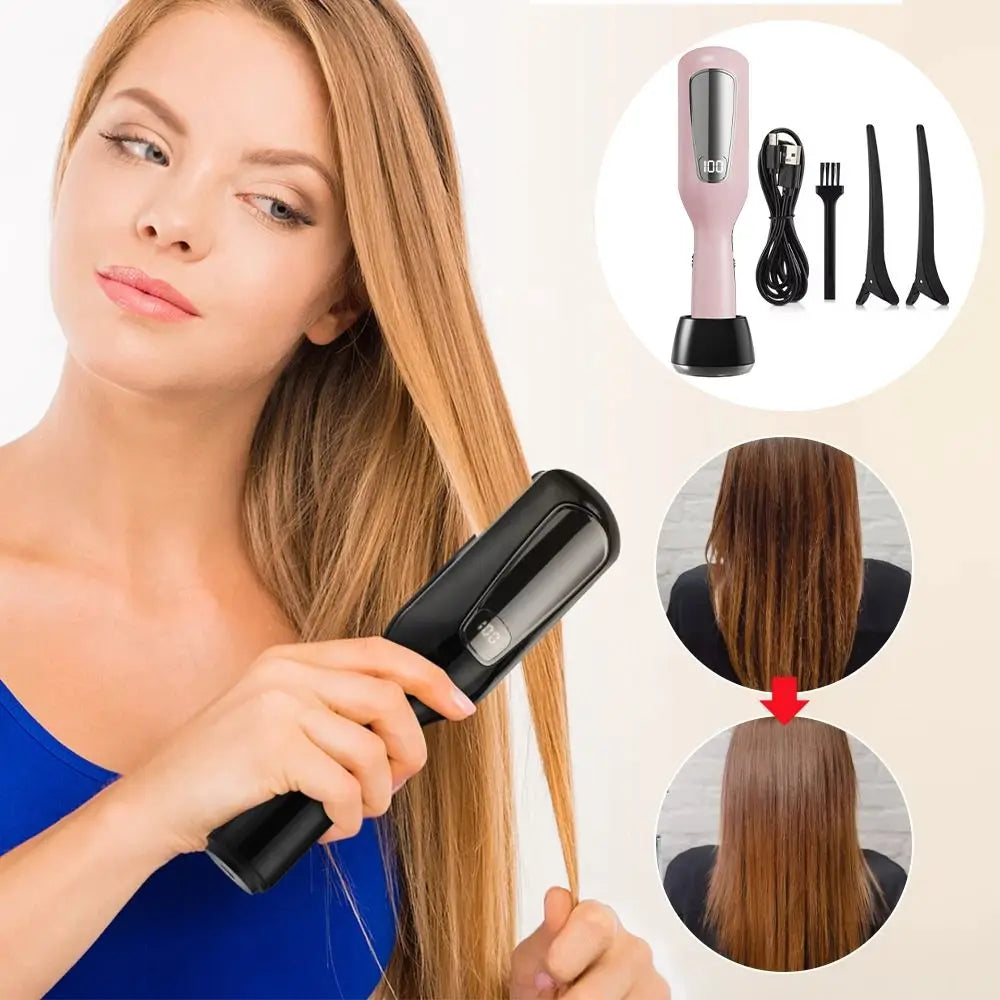 Negative Ions Hair Ends Trimmer Electric Fully Automatic Fork Zpaxo