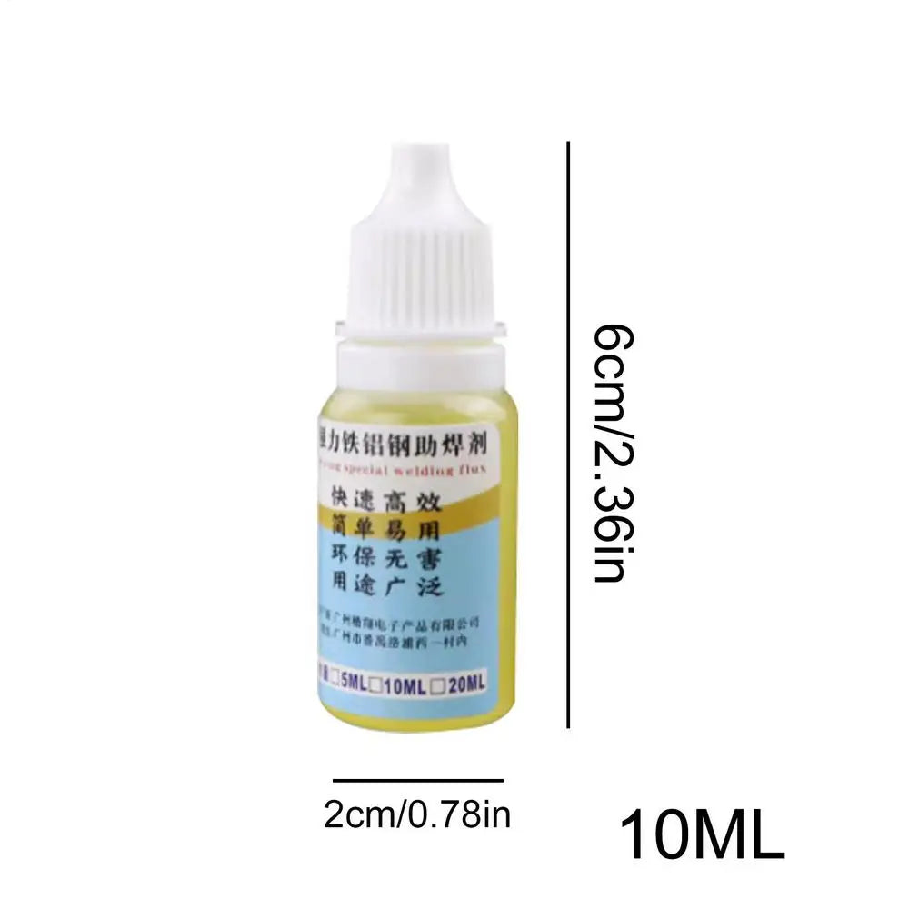 Soldering Flux Liquid Electronics Paste No Clean Pure Aluminum