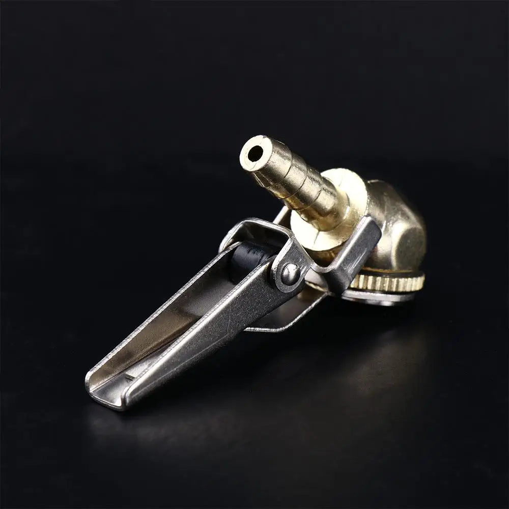 Auto Parts Tire Chuck Tail Plug Connector Inflatable Quick Clip Tire Nozzle Inflator Valve Barb Clip-On Tire Valve Air Chuck Zpaxo