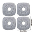 Microfiber Mop Refills Replacement Pads Wet Dry Floor Cleaning
