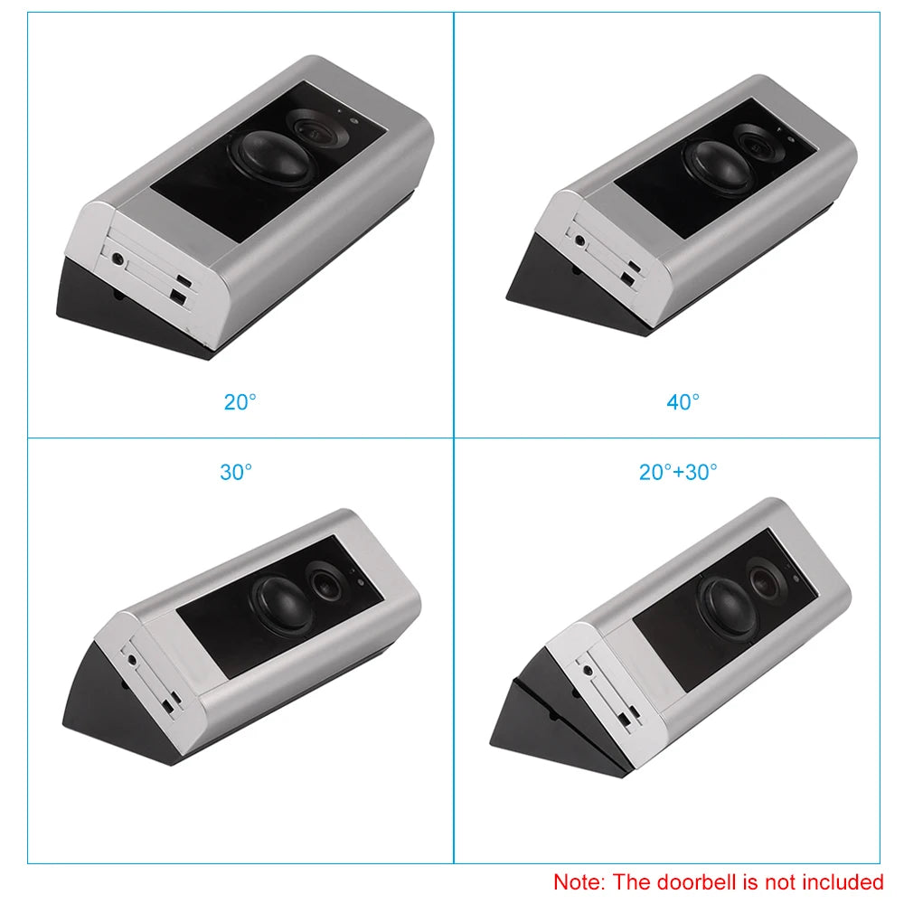 Bracket Adjustable Angle Doorbell Bracket for Ring Video Doorbell Pro More Angle Choices for Video Doorbell Zpaxo