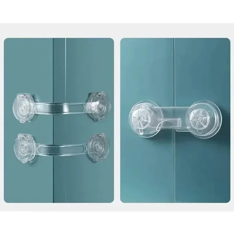 Baby Safety Cabinet & Drawer Lock – Adhesive Child-Proof Lock