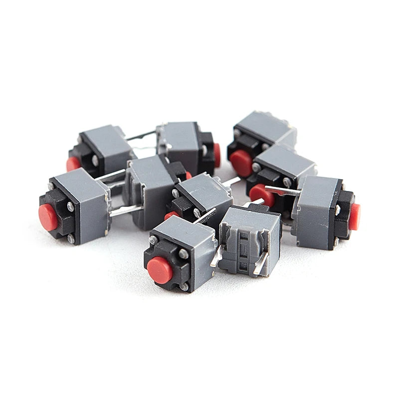 10Pcs Kailh Mute Button 6*6*7.3 Silent Switch Wireless Mouse Button Micro Switch Zpaxo