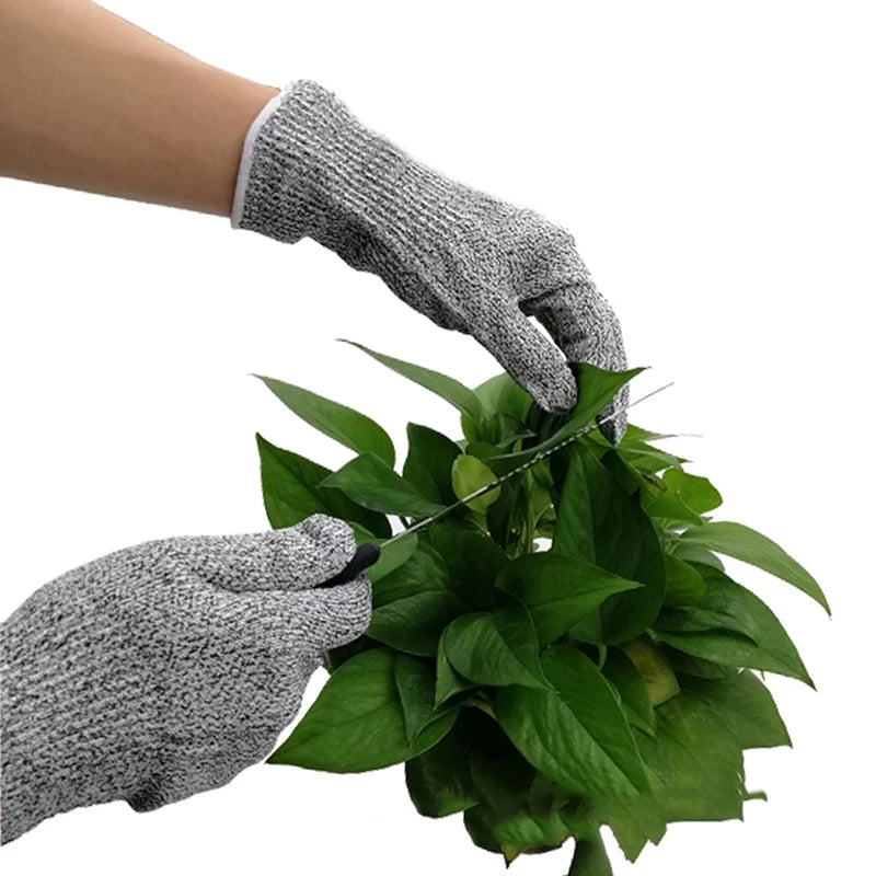 1 Pair Safety Anti Cut Gloves High-strength Industry Kitchen