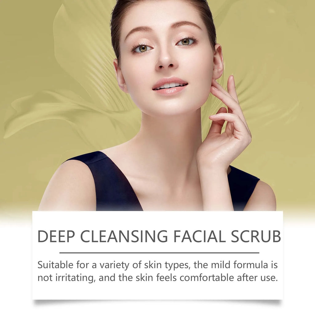 Hoygi Deep Cleansing Facial Scrub – Exfoliate & Refine Pores Facial Exfoliating Scrub Zpaxo