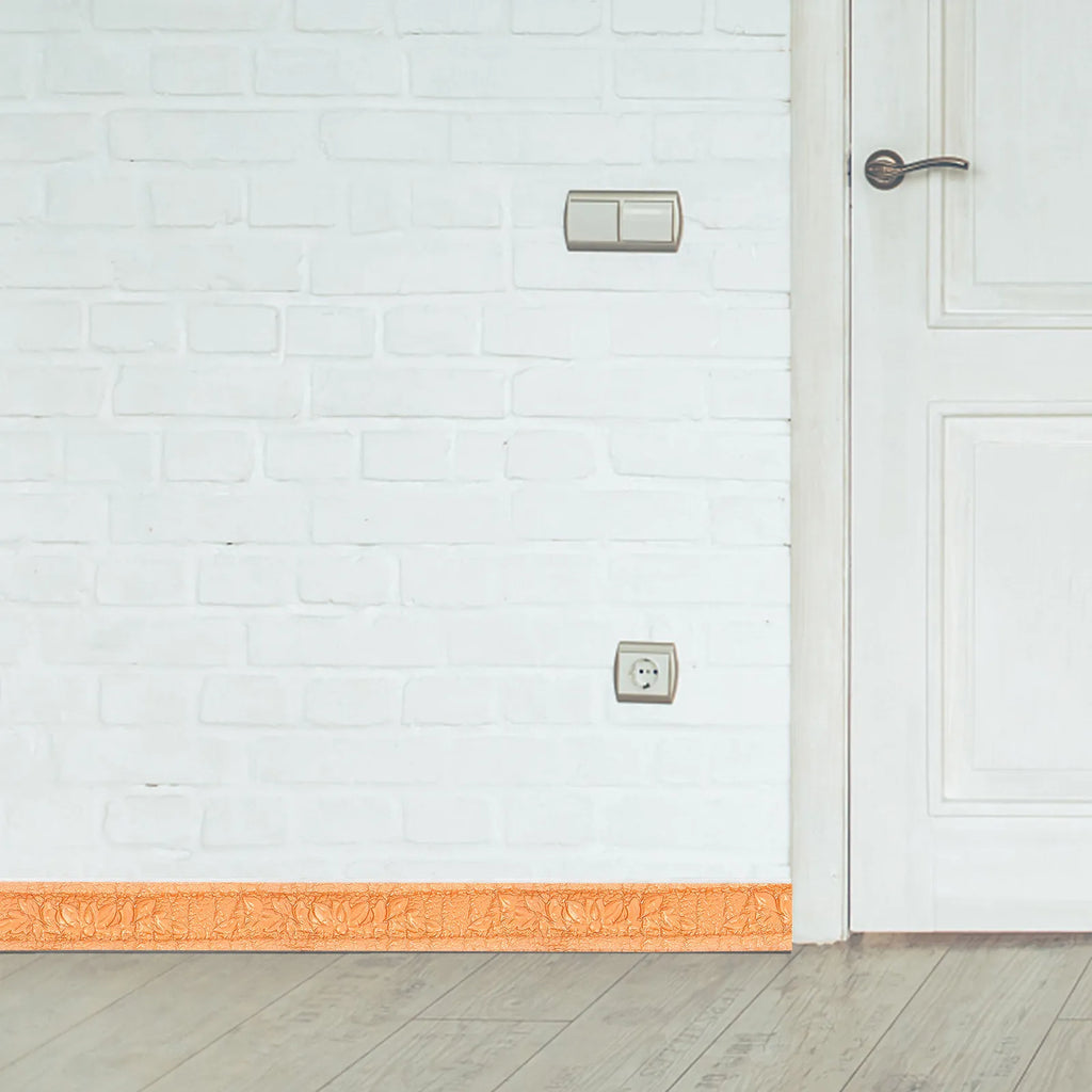 Self-adhesive Foam Wall Trim Flexible Skirting Board Ceiling Molding