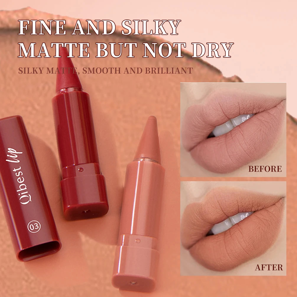 Matte Lip Gloss Long-lasting Waterproof Non Stick Cups Enhances
