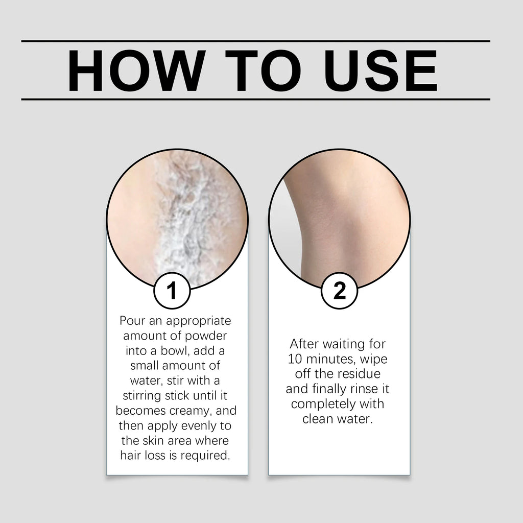 Body Hair Removal Powder 100g Gentle Depilatory Cream Activator for Smooth Legs Bikini Line Rose Formula Quick Rinse No Residue Zpaxo