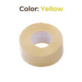 1 Roll of Kitchen Anti-mold and Waterproof Tape, Moisture-proof Kitchen and Bathroom Sink Gap, Beautiful Seam Toilet Sticker, Co Zpaxo YELLOW 3.8CMx3.2M
