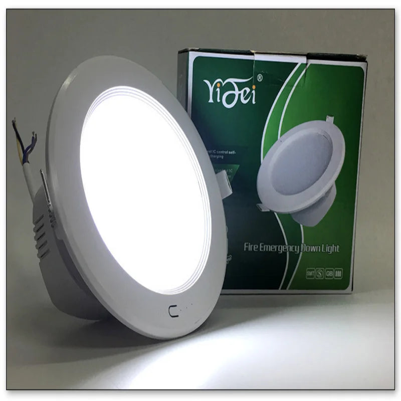 LED Emergency Downlight – 90min Battery Backup Recessed Ceiling Emergency Downlight Zpaxo 7W China Mainland