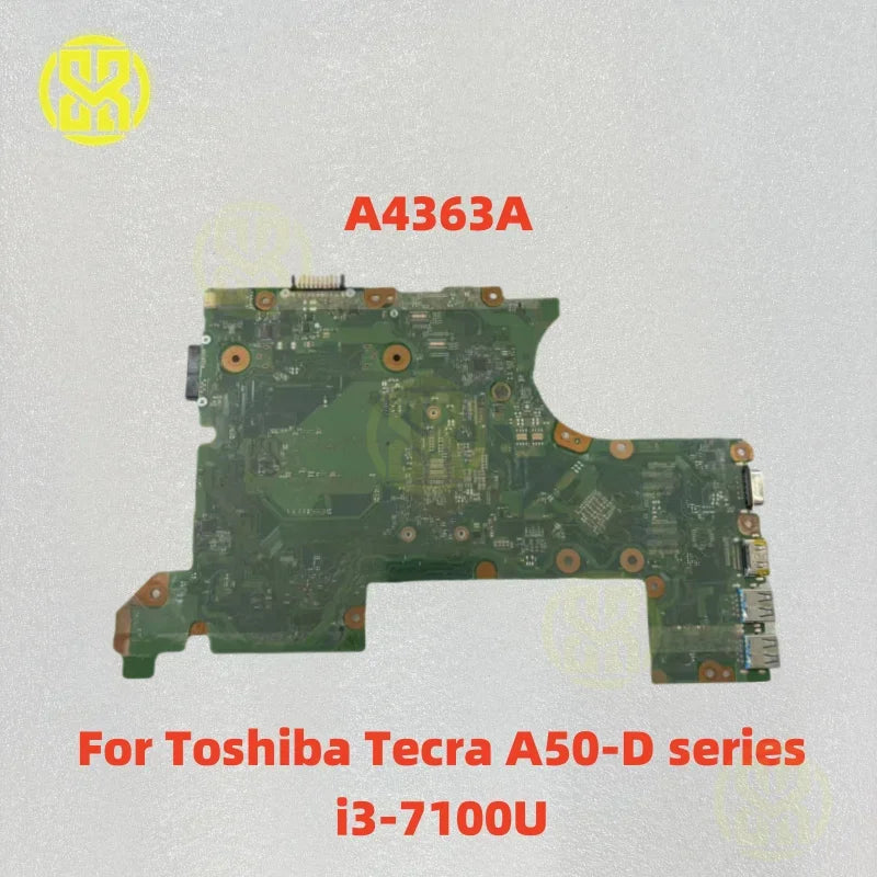 Suitable Toshiba Tecra A50-D Series i3-7100U Motherboard FLEKSY1