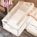 Foldable PVC Storage Box Large Capacity Dustproof Organizer Clothes