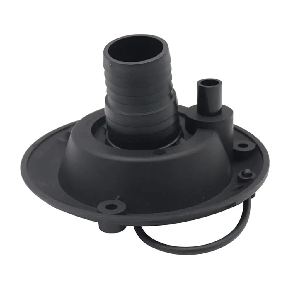 Black RV Gravity Water Inlet Plastic Round Fresh Fill Hatch Trailer Zpaxo