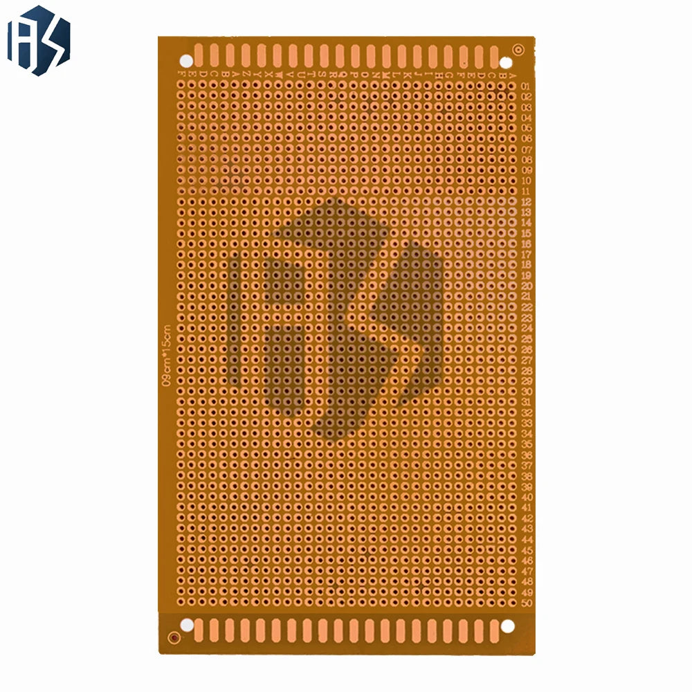 9 FR-1 Bakelite Single-sided Copper Clad PCB Yellow Prototype Board Zpaxo