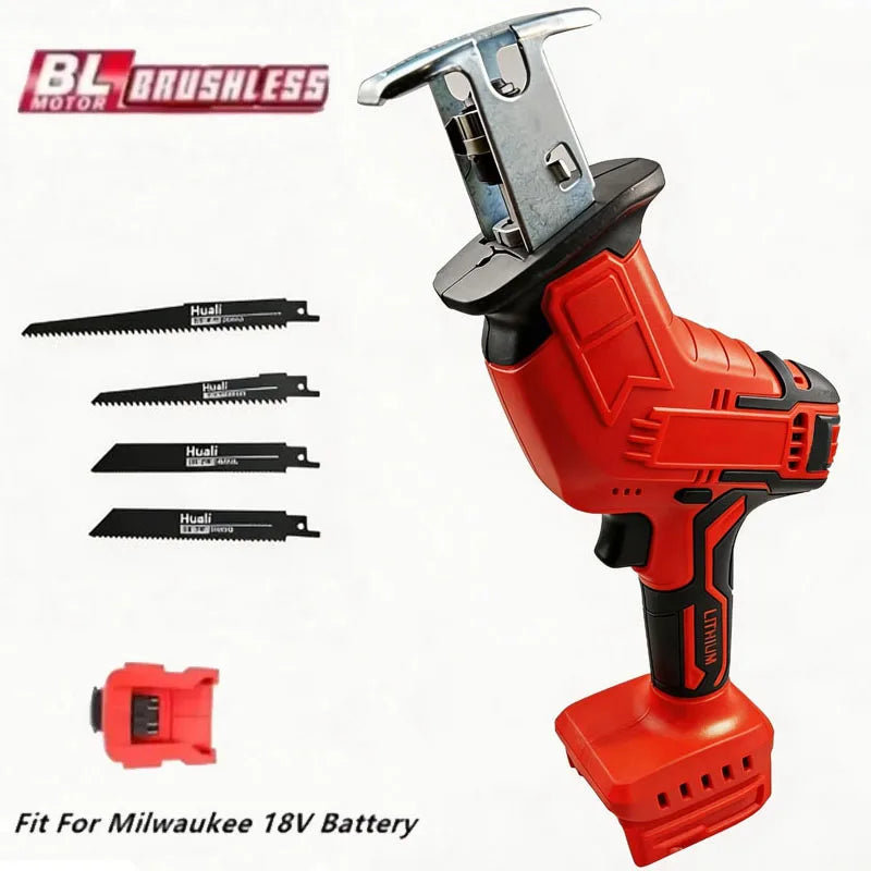 Cordless Reciprocating Saw 18V Adjustable Speed Electric Wood Metal