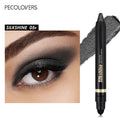 Metallic Eyeshadow Stick Double EndedShimmer Highlighter Pigment Pearlescent Silkworm Eyeshadow Pen Makeup Zpaxo 05