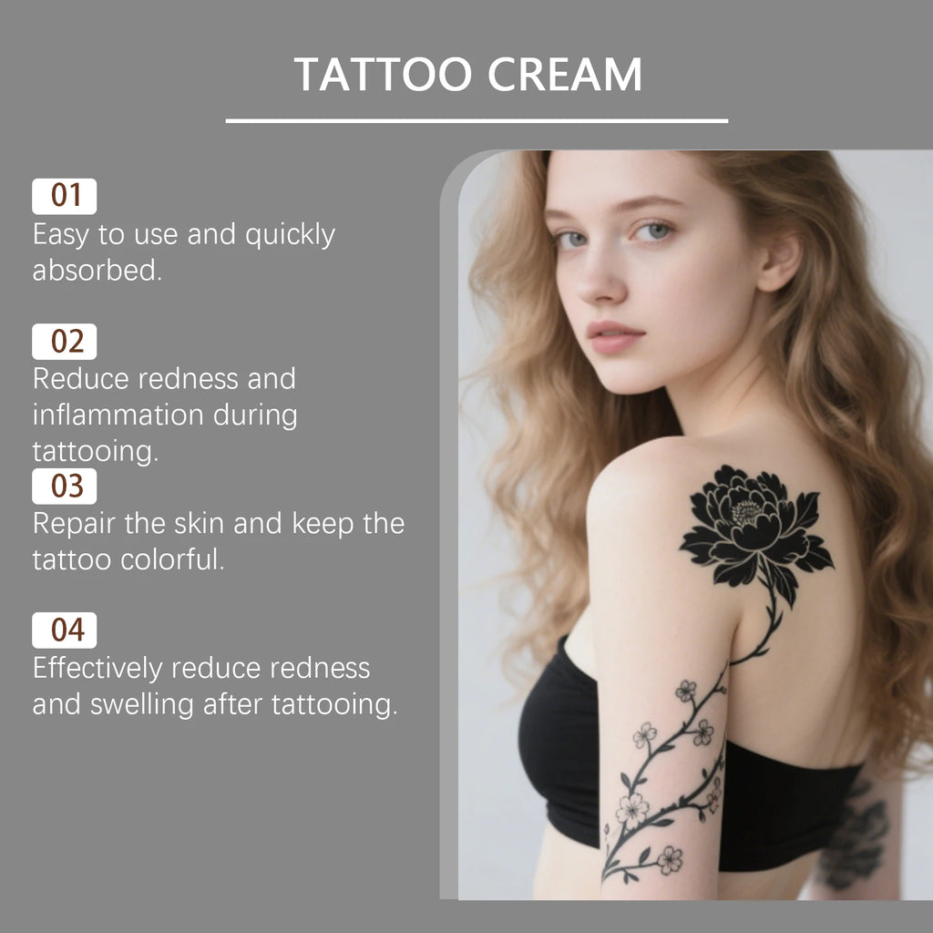 Tattoo Care Gel – Gentle Cleanse, Moisturize & Color Protect Tattoo Aftercare Gel Zpaxo