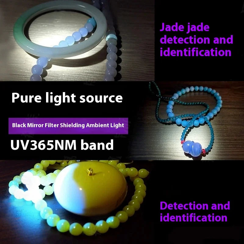 365/395nm Rechargeable UV Flashlight – Mini Ultraviolet Torch