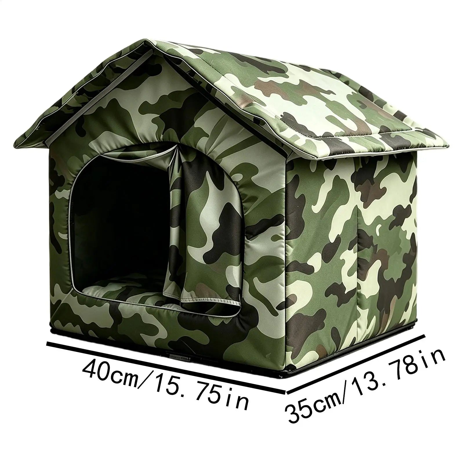Cooling Outdoor Cat House Summer Kitten Nest Cool Down Cat Nest For Pet Parents Trainers Animal Lovers Apartment Home Office Zpaxo