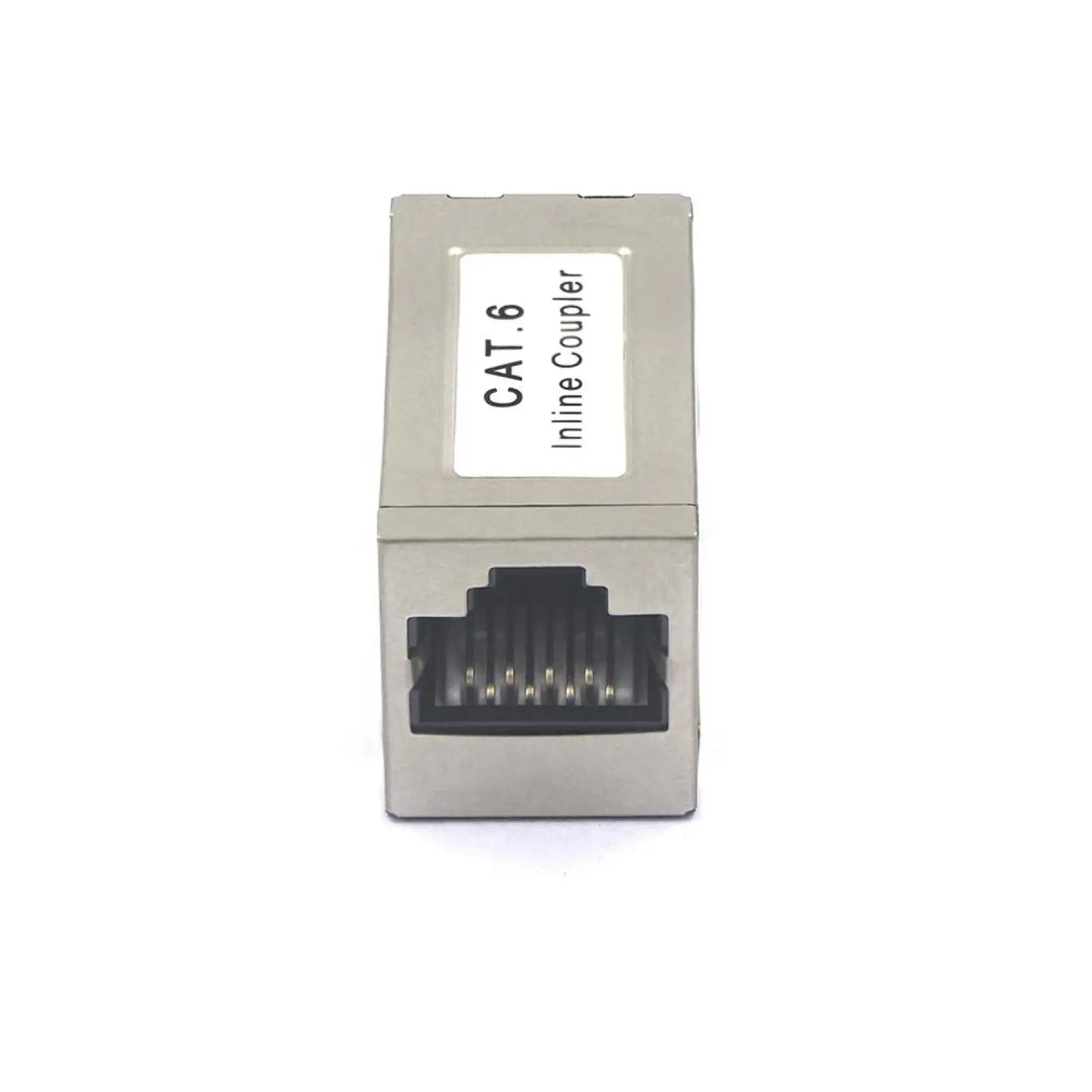 RJ45 Cat6 Coupler Shielded Ethernet Cable Extender Inline Poe Female