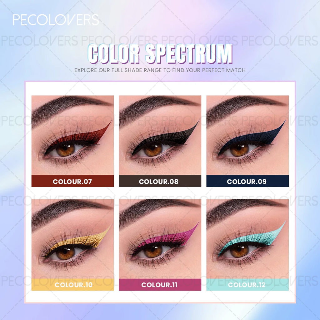 Quick-dry Black Eyeliner Pen Waterproof Sweat-resistant Zpaxo